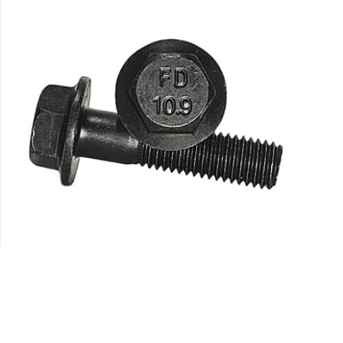 Tornillo Flange Clase 10.9 negro Milimetrico NC
