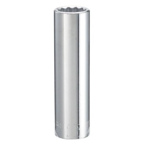Dado largo entrada 1/2" cromado 12 caras ,Milimetrico. Craftsman